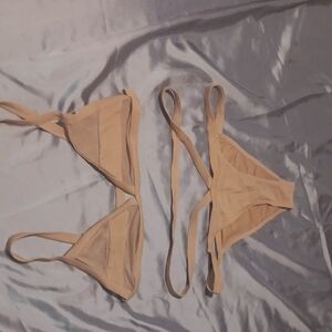 Tan Bikini Set